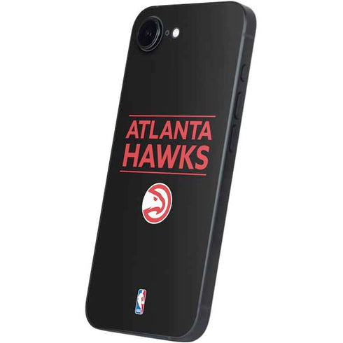 NBA Atlanta Hawks Standard - Black iPhone 16e Skin